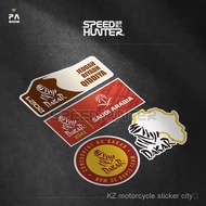 DAKAR 2021 DAKAR 2021 Motorcycle Car Racing Off-Road Sticker Waterproof Reflective Decorative Sticke