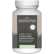Mountain Peak Nutritionals Ultra High Multivitamin - Helps Support Well Being - Complete w/Vitamin A
