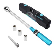 DURATECH Torque Wrench Preset 12.7mm (1/2") 40-220N-m 17/19/21mm Socket Extension Bar 5-piece set Ca