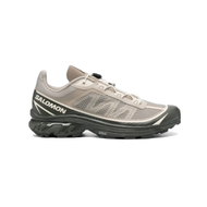 Salomon XT-6 FT Sneakers Pria Vintage Khaki Berkilau Gaya Klasik