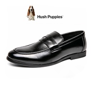 Hush_Puppies รองเท้าผู้ชาย รุ่น สีดำ รองเท้าหนังแท้ รองเท้าทางการ รองเท้าแบบสวม รองเท้าแต่งงาน รองเท้าหนังผู้ชาย