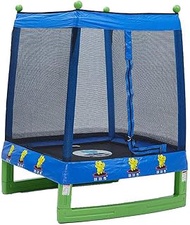 BZLLW Trampoline with Safety Enclosure Net,Spring Cover Padding,Combo Bounce Jump Trampoline,Indoor Outdoor Trampoline for Kids Adults