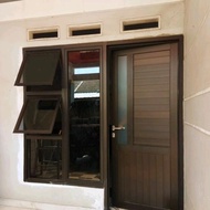 Kusen Aluminium Merk Alexindo untuk Pintu dan Jendela Aluminium, Ukuran 4 inch, Harga per Meter plus