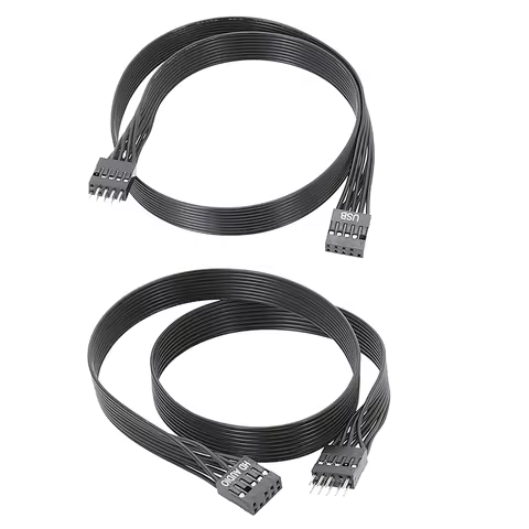 HDAudio/USB2.0 9pin Header Computer Motherboard Front Audio Extension Cable Male To Female Connectio