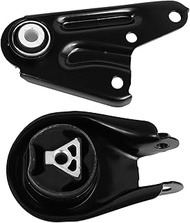 2 Pcs Engine Motor and Transmission Mount Kit Compatible with 2004-2013 for Mazda 3 2.0L 2.3L & 2009