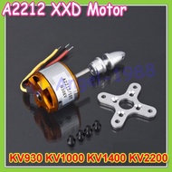 XXD A2212 KV930 KV1000 KV1400 KV2200 Brushless Outrunner Motor 15T for RC Aircraft KK QuadCopter UFO