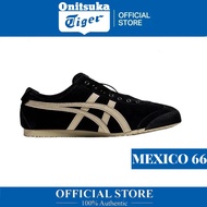 【100% Original 】Onitsuka Tiger MEXICO 66 （1183B782-001 ）Unisex Black Casual Shoes  Low Top Unisex Sneakers