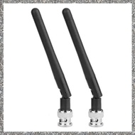 (PQAT) 2 PCS UHF BNC Male Replacement Antenna for EW100 EW300 EW500 G3 G4 SKM100 Wireless Microphone