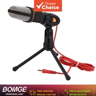 BG666 Metal USB Condenser Recording Microphone for Laptop KTV or Windows Dubbing Recording