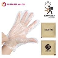 [SG SELLER] Disposable plastic gloves for Home Kitchen Restaurant
