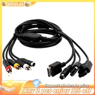 For Game Console for DC PS1 PS2 SNES SFC N64  AV S-Video Cable for   SS AV TV Connection Cord