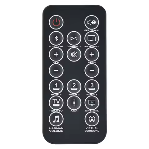 Remote Control For JBL Home Theater Cinema SB450 SB100 SB200 SB400 2.1 & Harman Karmon SB26 Soundbar