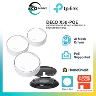 TP-Link Deco X50-PoE New AX3000 Whole Home Mesh WiFi 6 System with PoE