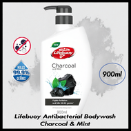 Lifebuoy Charcoal Antibacterial Body Wash 900ml