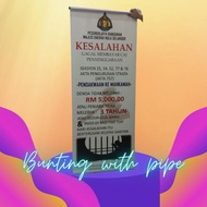 BANNER MURAH BUNTING MURAH HARGA KILANG MUR.MUR