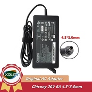 Genuine Chicony A17-120P2A AC Adapter 20V 6A A12A055P Charger for MSI GF63 THIN 10SC 11SC 11UC MS-16