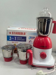stainless steel STARGOLD  SG-1373 Blender 3 in 1 System 6000w cooper motor
