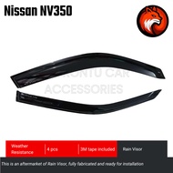 Nissan Urvan NV350 2016-2024 Rain Visor, external car accessories, car accessories