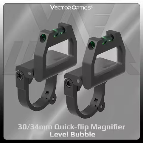 Vectoroptics Tactical Water Bubble Level Ring For 30Mm/34Mm Tube Scope Alloy Steel Balance Holder Mo