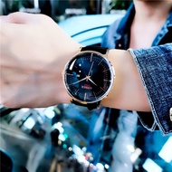 Amber Time Fashion Watch Waterproof Calendar Simple Quartz Watch