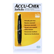 Accu-Chek SoftClick Lancing Device Set (Includes 25 lancets) Lancet Active Performa Instant Guide