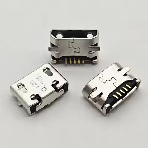 10-100pcs Micro USB 5pin SMD Connector Charging Port Socket Repair Parts For NOKIA N215 N225 N207 20