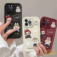 Phone Casing For OPPO F5 Youth F7 F9 F11 Pro F17 Pro F19 Pro F21 Pro Cartoon Labubu Protection Camer