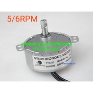 AC Motor 220V 5rpm 4W Synchronous