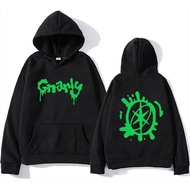Katseye Merch Gnarly Logo Printed Hoodie Hip Hop Streetwear Vintage Fleece Long Sleeve Clothes