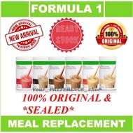Herbalife FORMULA 1 (F1) Nutritious Mixed Soy Protein Drink & Formula 3 (F3) Whey Protein "SEALED" (