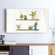 Custom pattern New styleCute anime smart android Dust cripage TV Cover Computer Cloth Home Decoratio