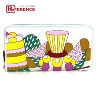 HERMES Azap 長版 La Patisserie 絲綢長皮夾