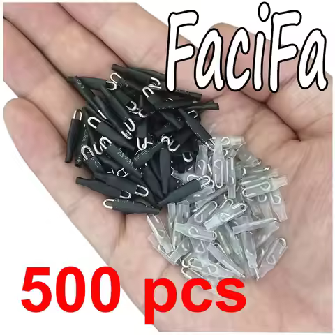 500 pcs Engates Rápidos Enganche Rapido Fast Fishing Snaps enchufe rapido Safety Lead Snap Fishing C