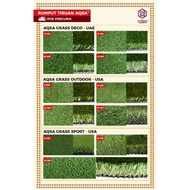 ❇Artificial Grass Aqsa Tebal Murah Free Postage Karpet Rumput Tiruan Carpet  Synthethic Turf DIY Mur