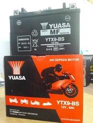 Aki Motor Yuasa YTX9 Original kawasaki Ninja 250 fi