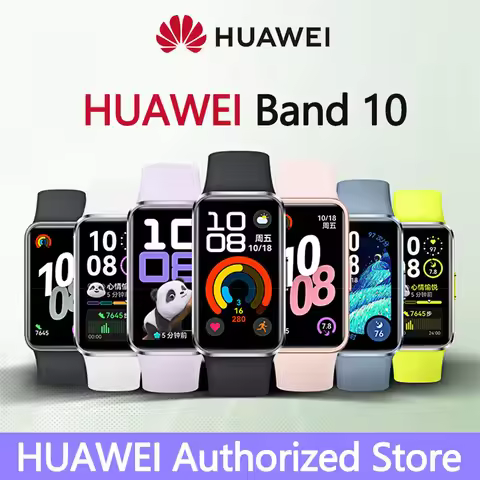 HUAWEI Band 10 Smartwatch Original Compatible with IOS & Android,Sleep Tracking,Health monitor,14 da