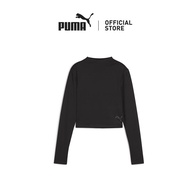 PUMA INTERGALACTIC Long Sleeve Womens Crop Top
