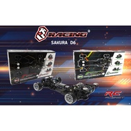 3RACING Sakura D6 Kit (Belt UMR/Idler UMR)