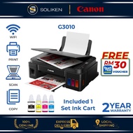 Canon Pixma G3010 Refillable Ink Tank Wireless All-In-One Printer Canon G3010 Printer Ink Tank come 
