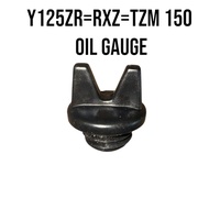 Y125R Y125Z Y125 RXZ TZM TZM150 TZM 150 OIL LEVEL GAUGE OIL GAUGE PENUTUP MINYAK HITAM PENYUKAT ENGI
