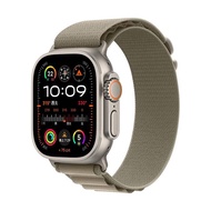 【領券現折】Apple Watch Ultra 2 LTE版 49mm(S)鈦金屬錶殼配橄欖色高山錶環(MREX3TA/A)