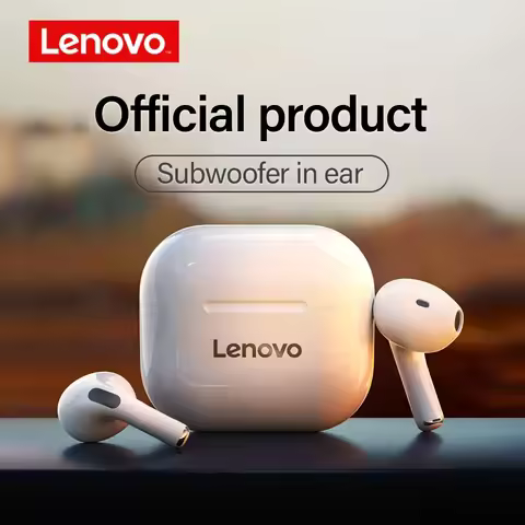 Original Lenovo lp40 Bluetooth Earphone 5.0 Immersive Sound HIFI TWS With Microphone Touch Control F
