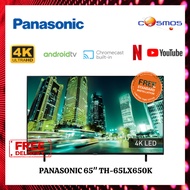 Pana sonic 65 Inch 4K HDR Smart LED TV PSN-TH65LX650K