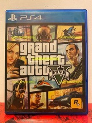 （中古二手）PS4遊戲  GTA V 俠盜獵車手5 GRAND THEFT AUTO V  港版中英文版