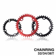 【Bestselling】MTB Bicycle Chainring 7075 Aluminum Alloy 32T 34T 36T Round Narrow