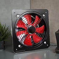 IP44 Waterproof Wall Mounted Vent Fans, 750W 16 Inch Low Noise Metal Garage Smoke Exhaust Fan Easy T