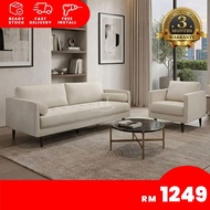 I HOME AURORA Luxury 1+3 Seater / 1 Seater / 2 Seater / 3 Seater/ Modern Minimalist Classic Sofa Set