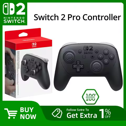 New Nintendo Switch 2 Pro Controller with One Click Wake-Up NFC Original Sale Game Controller for Ni