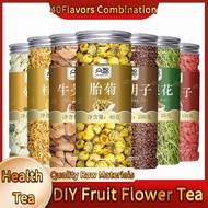 40 Flavors Flower Fruit Tea DIY Combination Canned Flower Tea Herbal Tea Health Tea Cold Brew Tea P3
