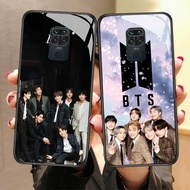 CK-46 BTS ARMY BT21 HD Glass Casing for Xiaomi Redmi Note9 9S poco M2 X3 NFC Pro